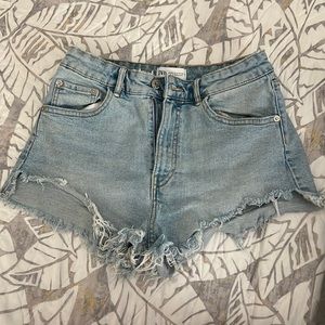 Denim Shorts zara